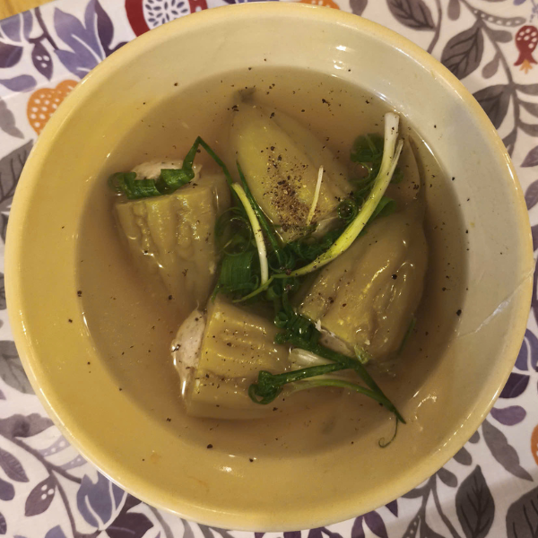 Canh khổ qua cá thác lác