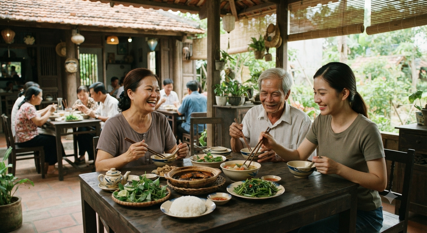 Khung giờ buổi trưa: Sự lựa chọn thong thả và ấm cúng